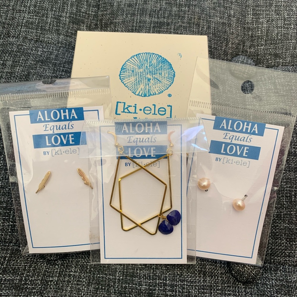 Ki•ele earrings (bundle of 3)